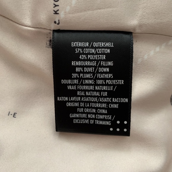 Soia & Kyo Black Puffer Coat with Fur Hood - Picture 4 of 4